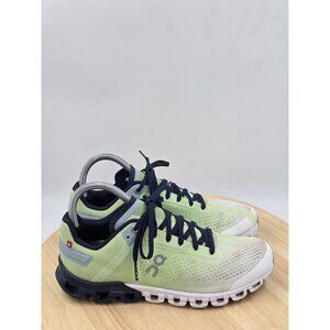 On Running Cloudflow 3.0 Womens  Running Athletic Shoes Meadow Green White Sz 7